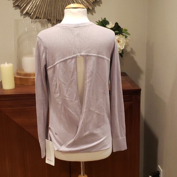 NWT Back to Balance LS Sweater - Picture 6 of 8